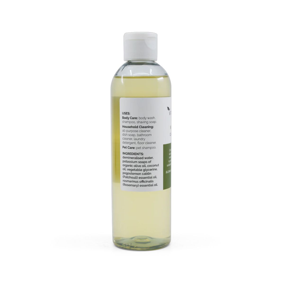 Vrindavan Castile Soap Rosemary 250ml