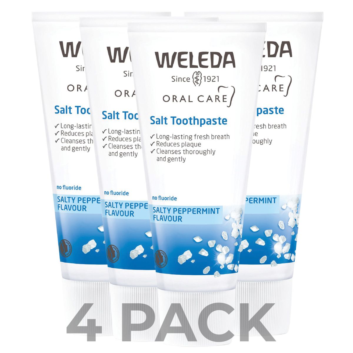 Weleda Salt Toothpaste 75ml - 4 Pack