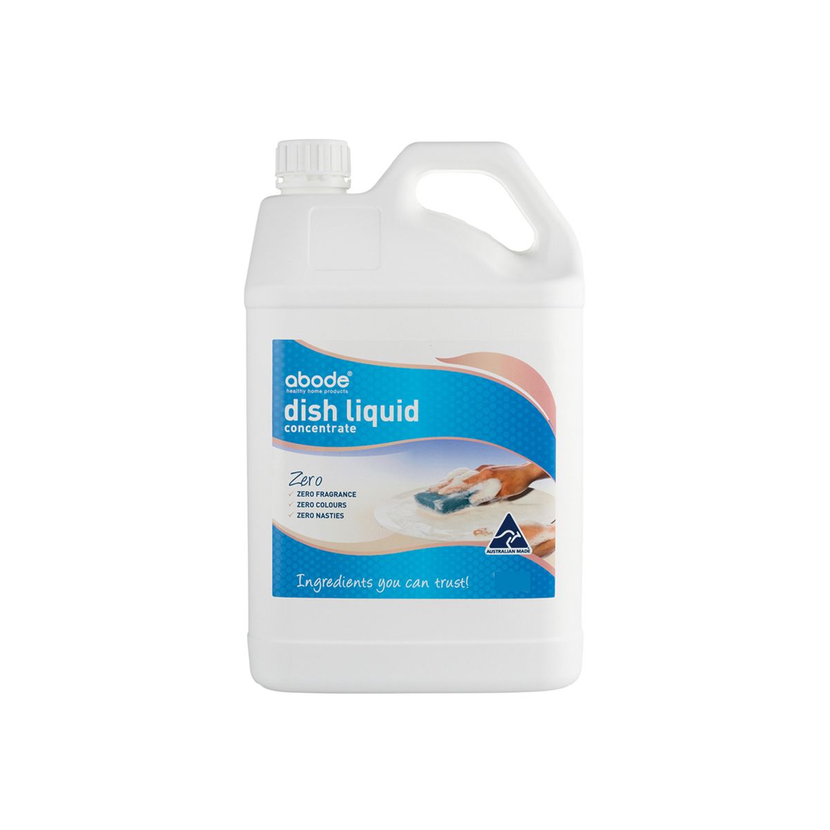 Buy Abode Natural Dishwashing Liquid Zero 4L Online