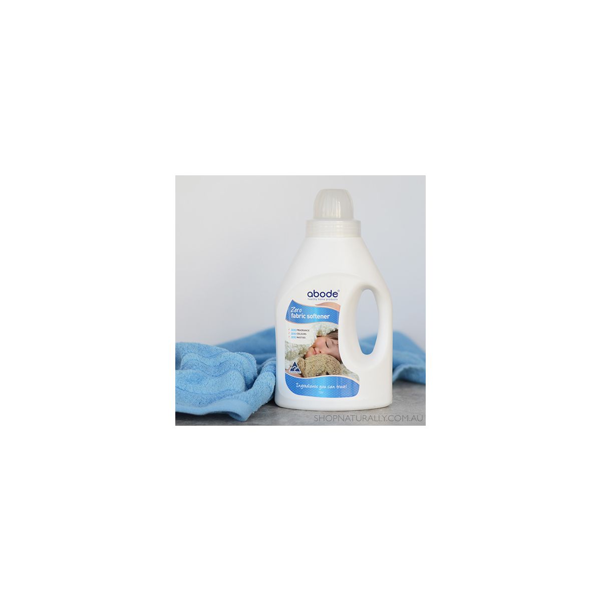 Abode Natural Fabric Softener Zero 1L
