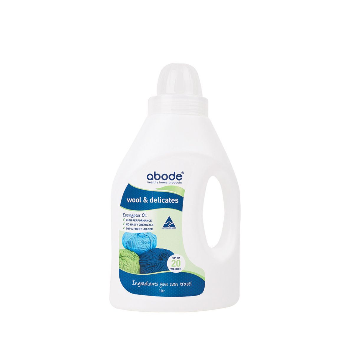 Buy Abode Natural Wool & Delicates Eucalyptus Online