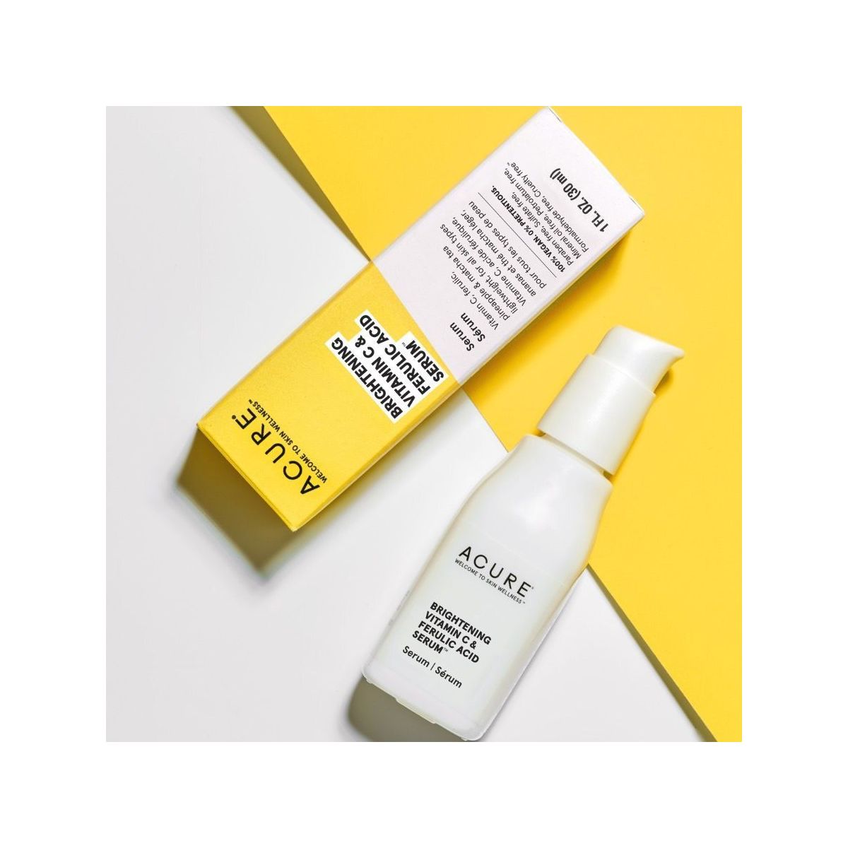 Acure Brightening Vitamin C & Ferulic Acid Serum 30ml