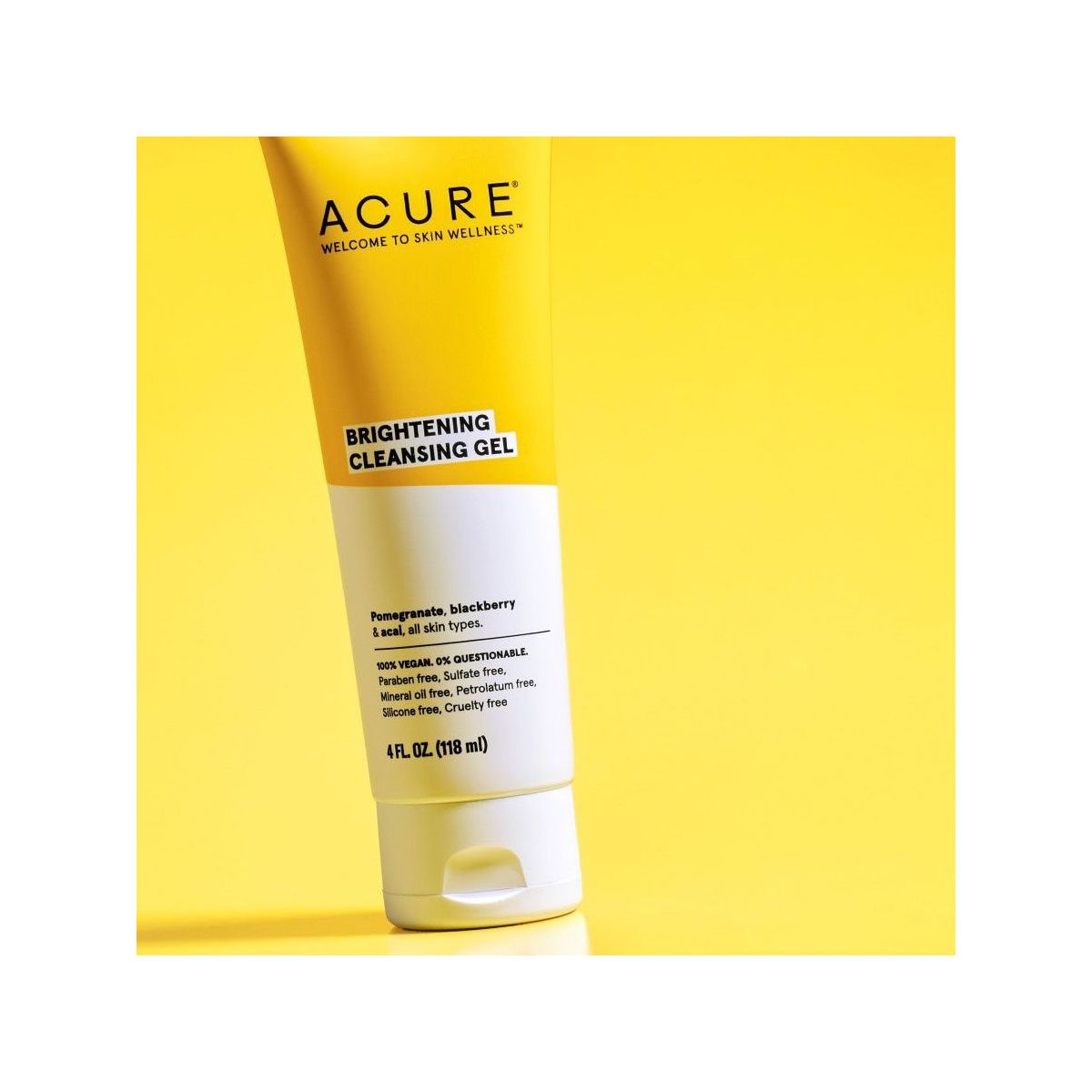 Acure Brightening Cleansing Gel 118ml