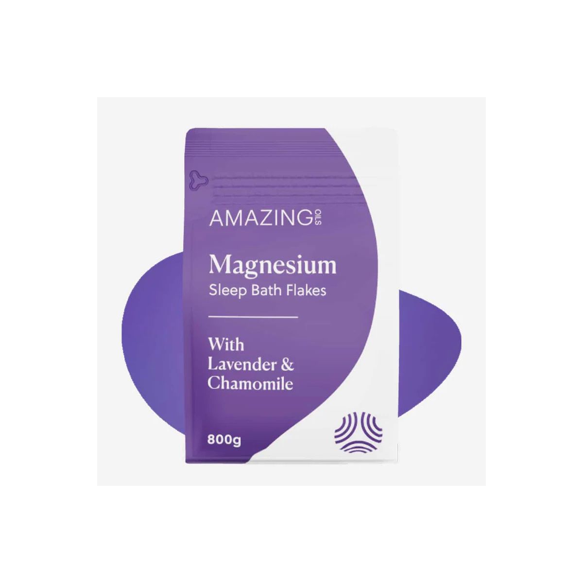 Amazing Oils Magnesium Sleep Bath Flakes 800g