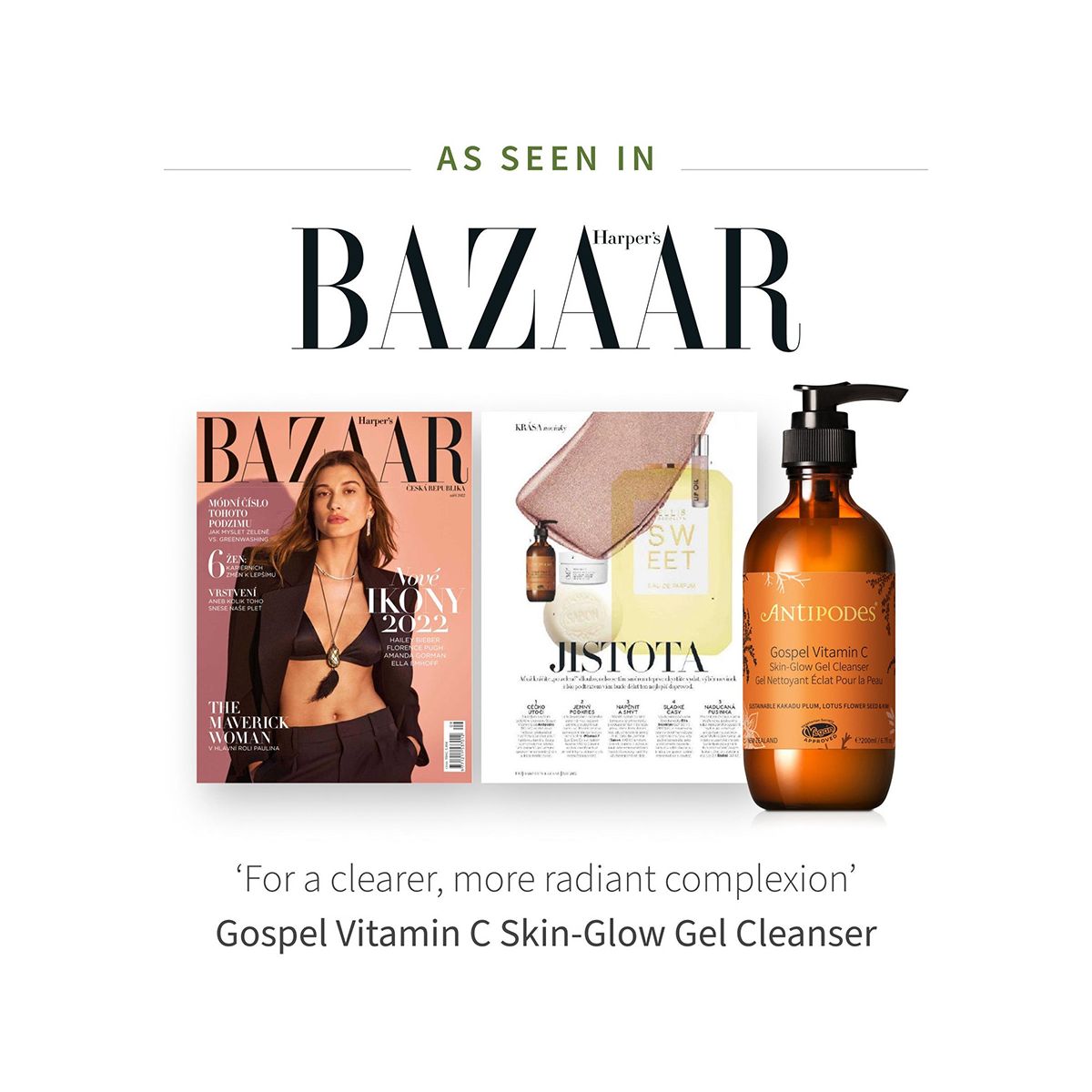 Antipodes Gospel Vitamin C Skin-Glow Gel Cleanser