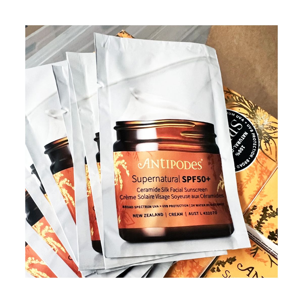 Antipodes Supernatural SPF50+ Sunscreen Sample
