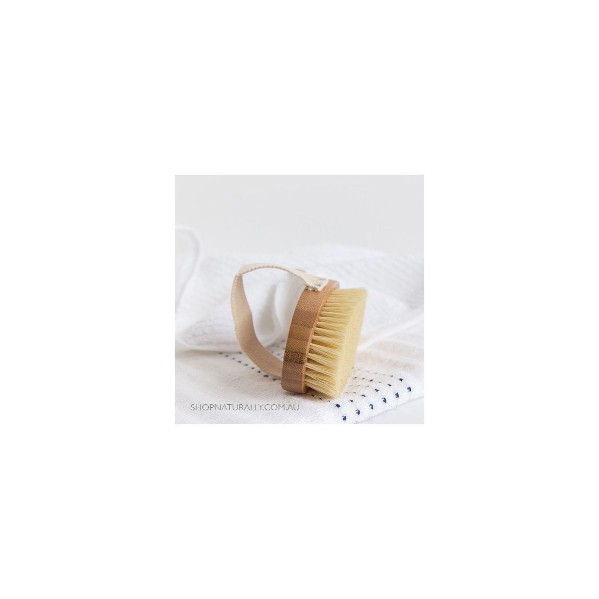 Bass Brushes Natural Bristle Wet or Dry Firm Body Brush
