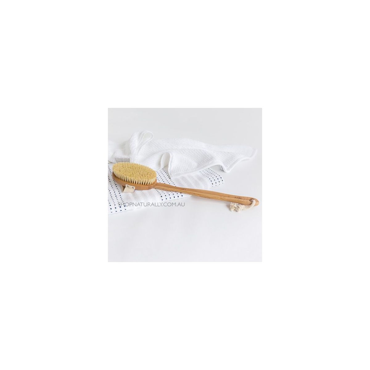 Bass Brushes Natural Bristle Wet or Dry Firm Body Brush