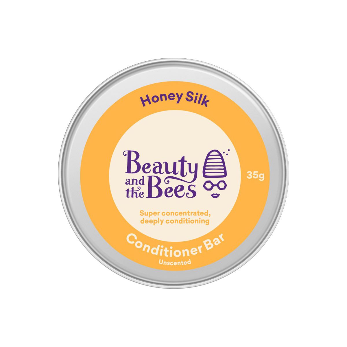 Beauty and the Bees Conditioner Bar Honey Silk 35g
