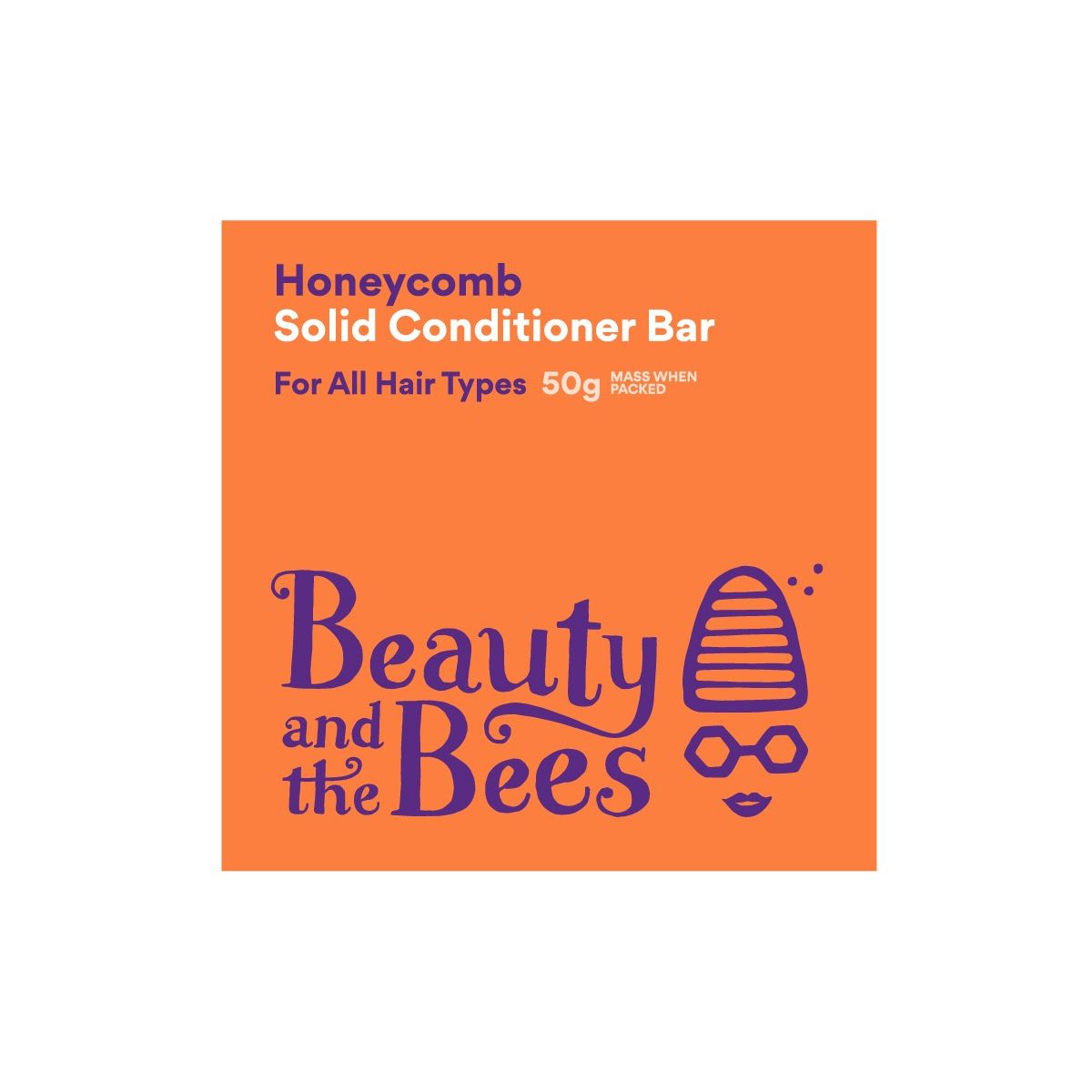 Beauty and the Bees Conditioner Bar Honeycomb 50g