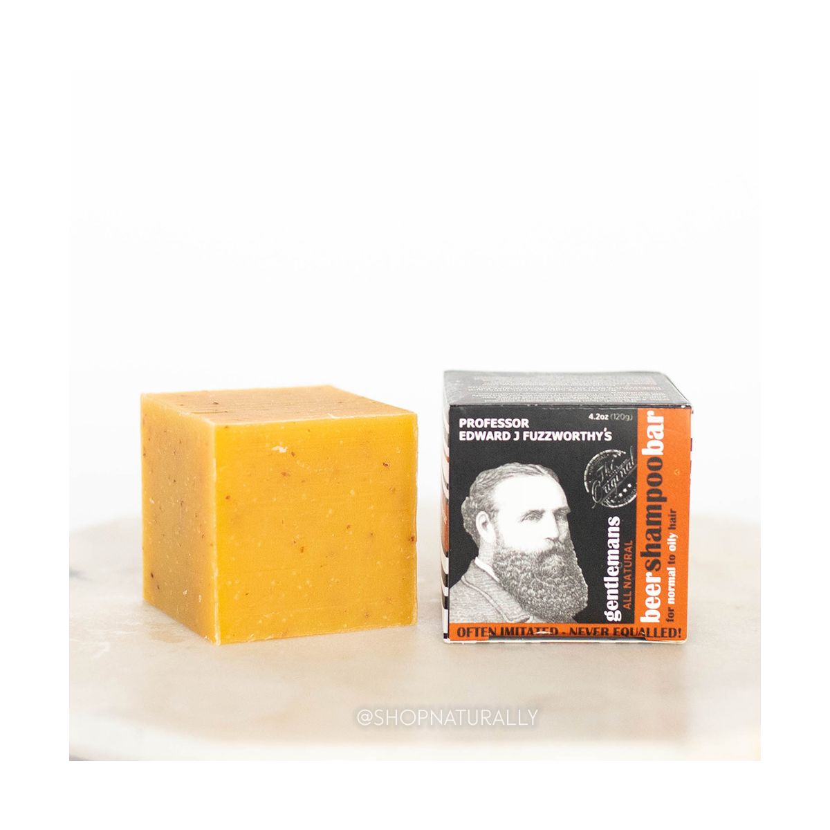 Buy Beauty and the Bees Professor Fuzzworthy's Shampoo Bar Beer Unscented 120g online