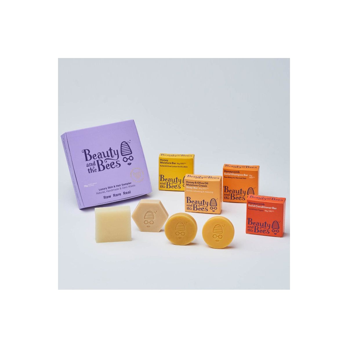 Buy Beauty and tLuxury Skin & Hair Sampler, Beauty & The Beeshe Bees Healthy Hair Sample 4 Pack Online