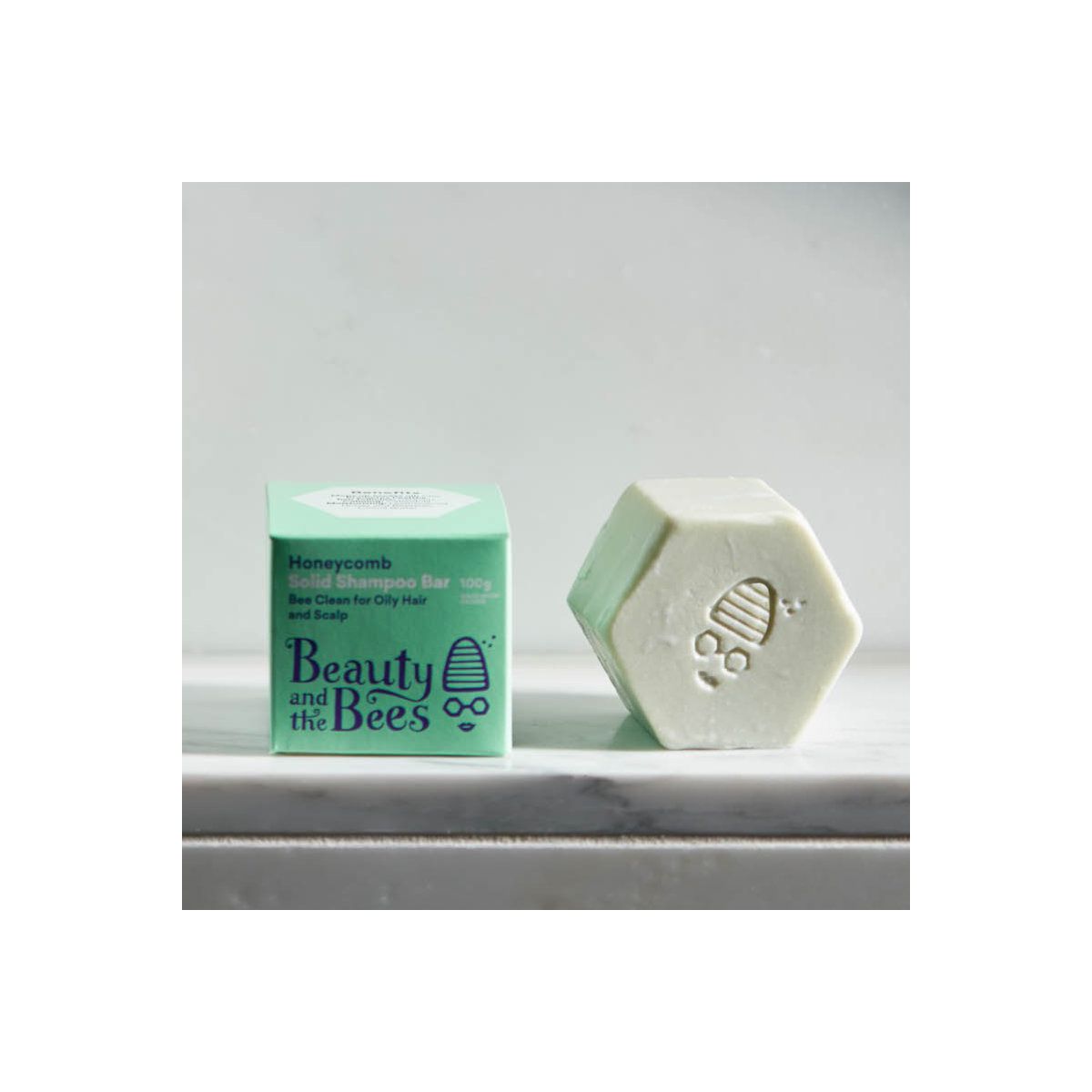 Beauty and the Bees Shampoo Bar pH Balanced for Oily Hair 100g