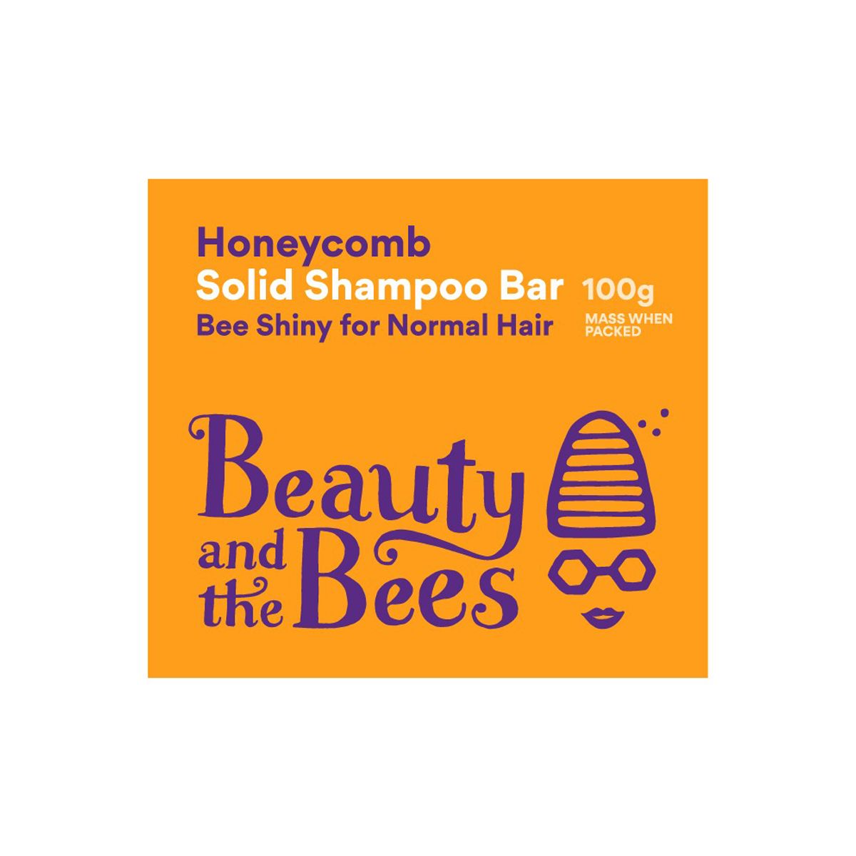Beauty and the Bees Shampoo Bar pH Balanced for Normal Hair 100g