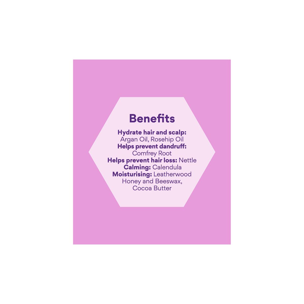 Beauty and the Bees Shampoo Bar pH Balanced for Dry or Frizzy Hair 100g
