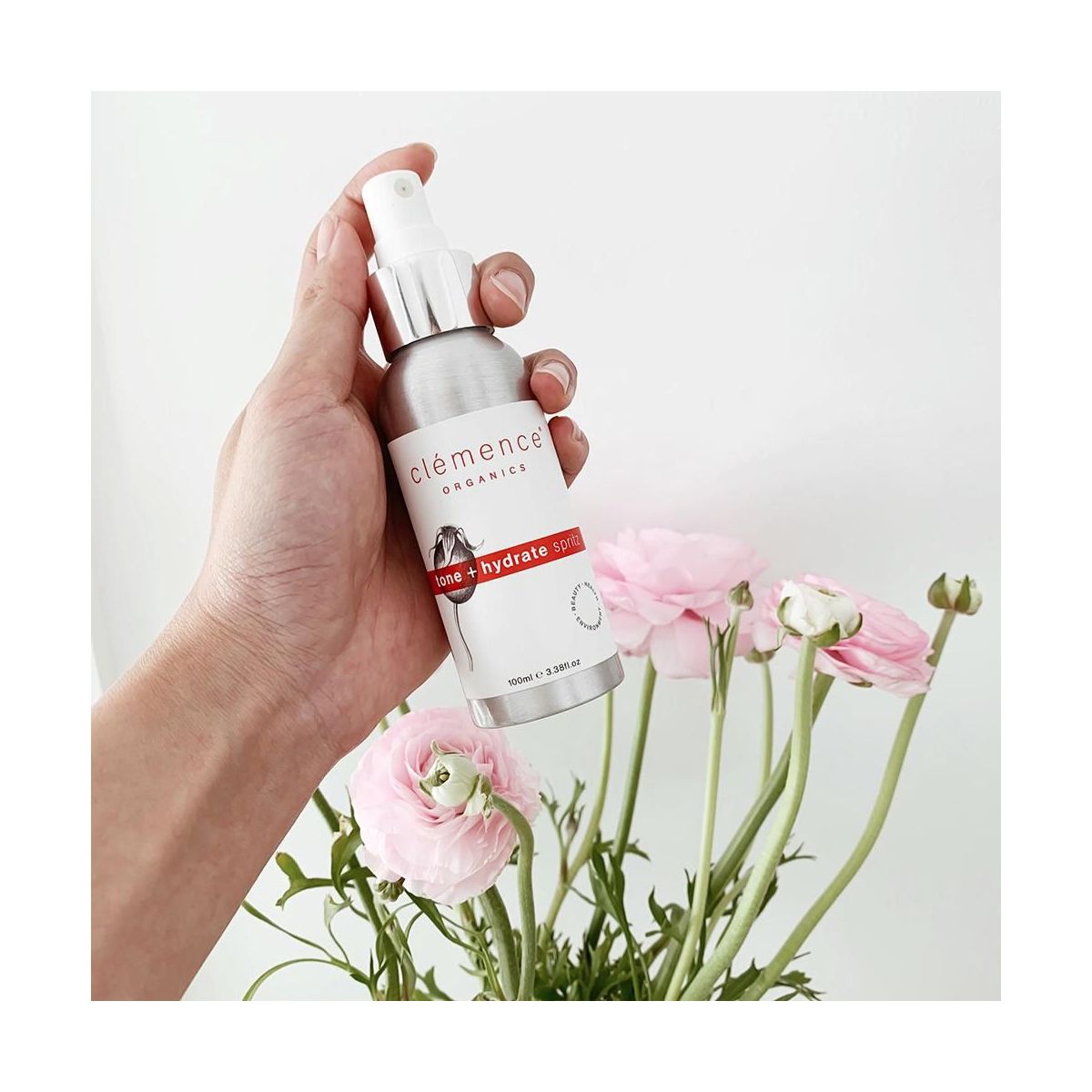 Clemence Organics Tone & Hydrate Spritz 100ml