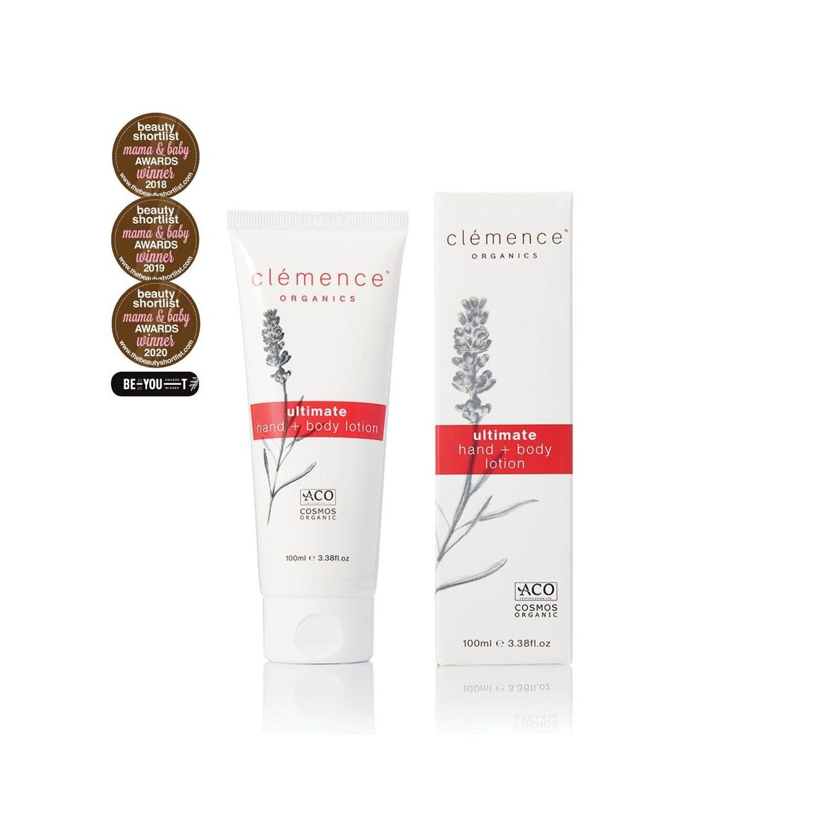 Clemence Organics Ultimate Hand & Body Lotion 100ml