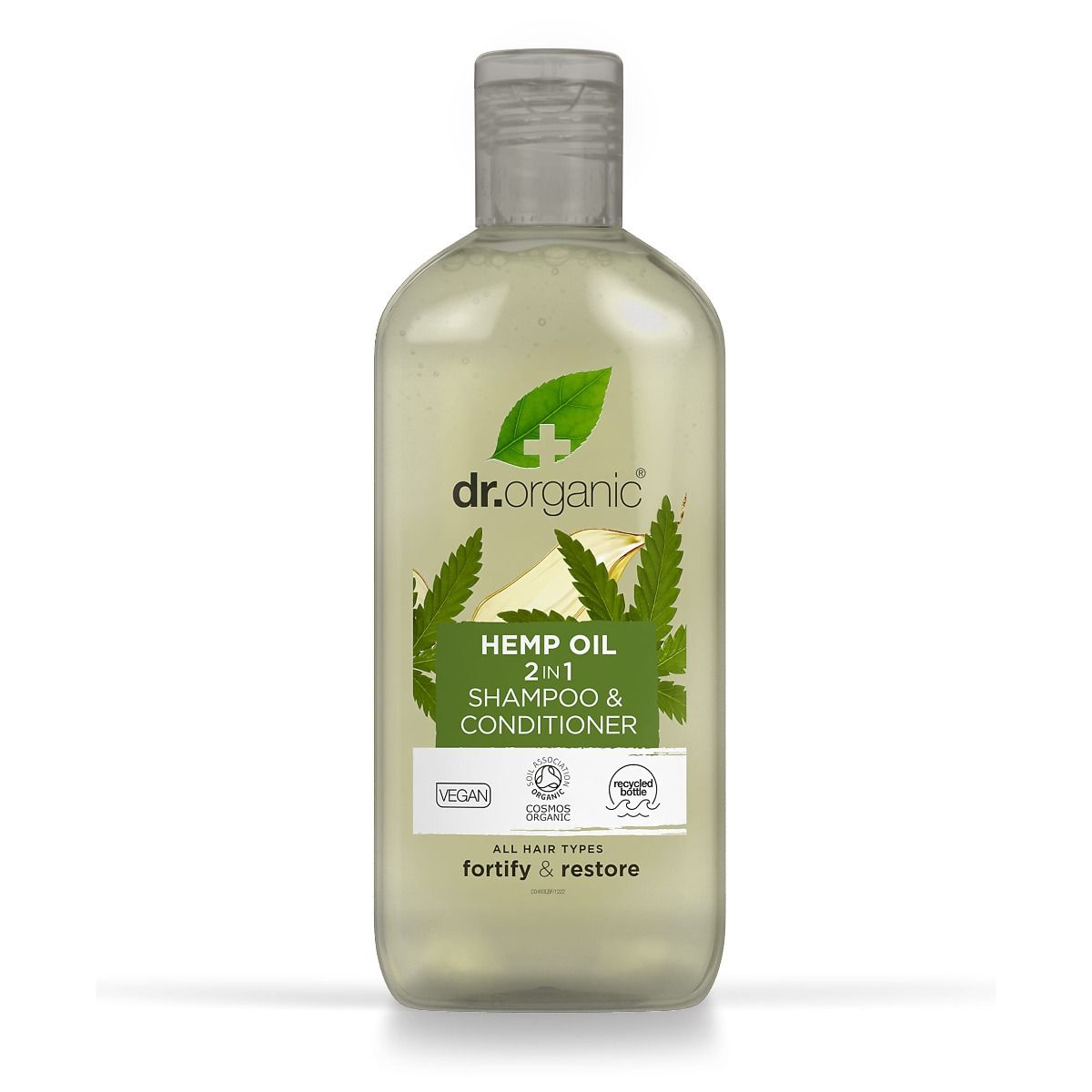 Dr Organic Hemp Oil 2in1 Shampoo & Conditioner 265ml
