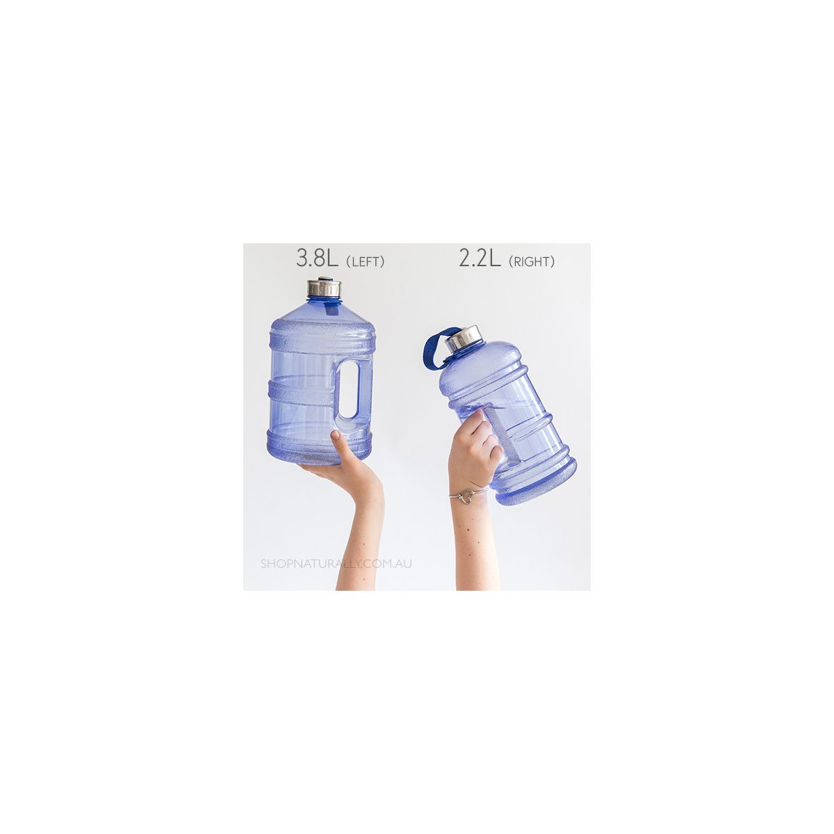 Enviro Products BPA Free Drink Bottle Blue 2.2L