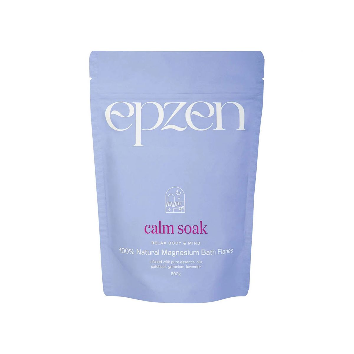 Buy Epzen Magnesium Bath Flakes Calm Soak 500g Online