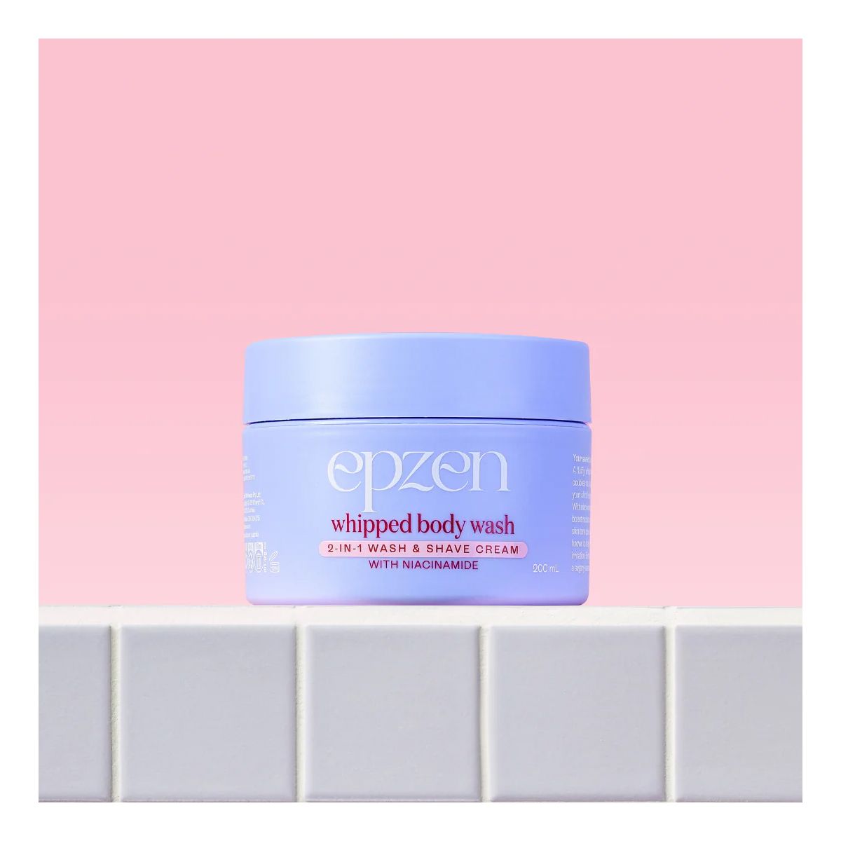 Epzen Whipped Body Wash 2-in1 Wash & Shave Cream 200ml