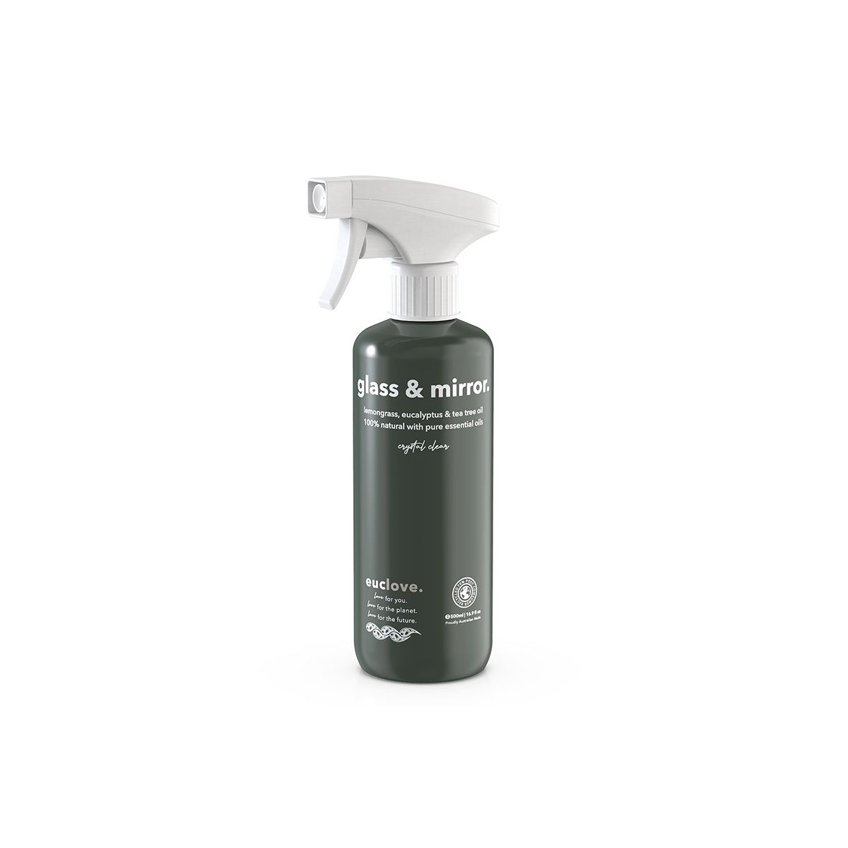 Euclove Glass & Mirror Cleaner 500ml