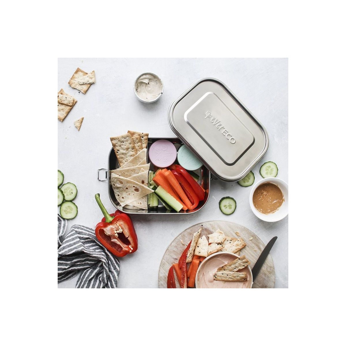 Ever Eco Stainless Steel Bento Box 1400ml