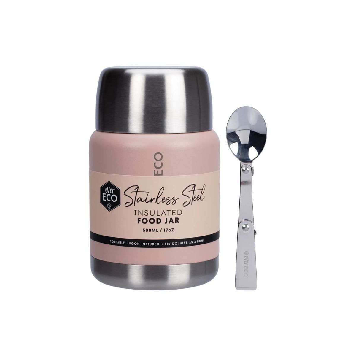 Buy Ever Eco Rose Insulated Food Jar 500ml online