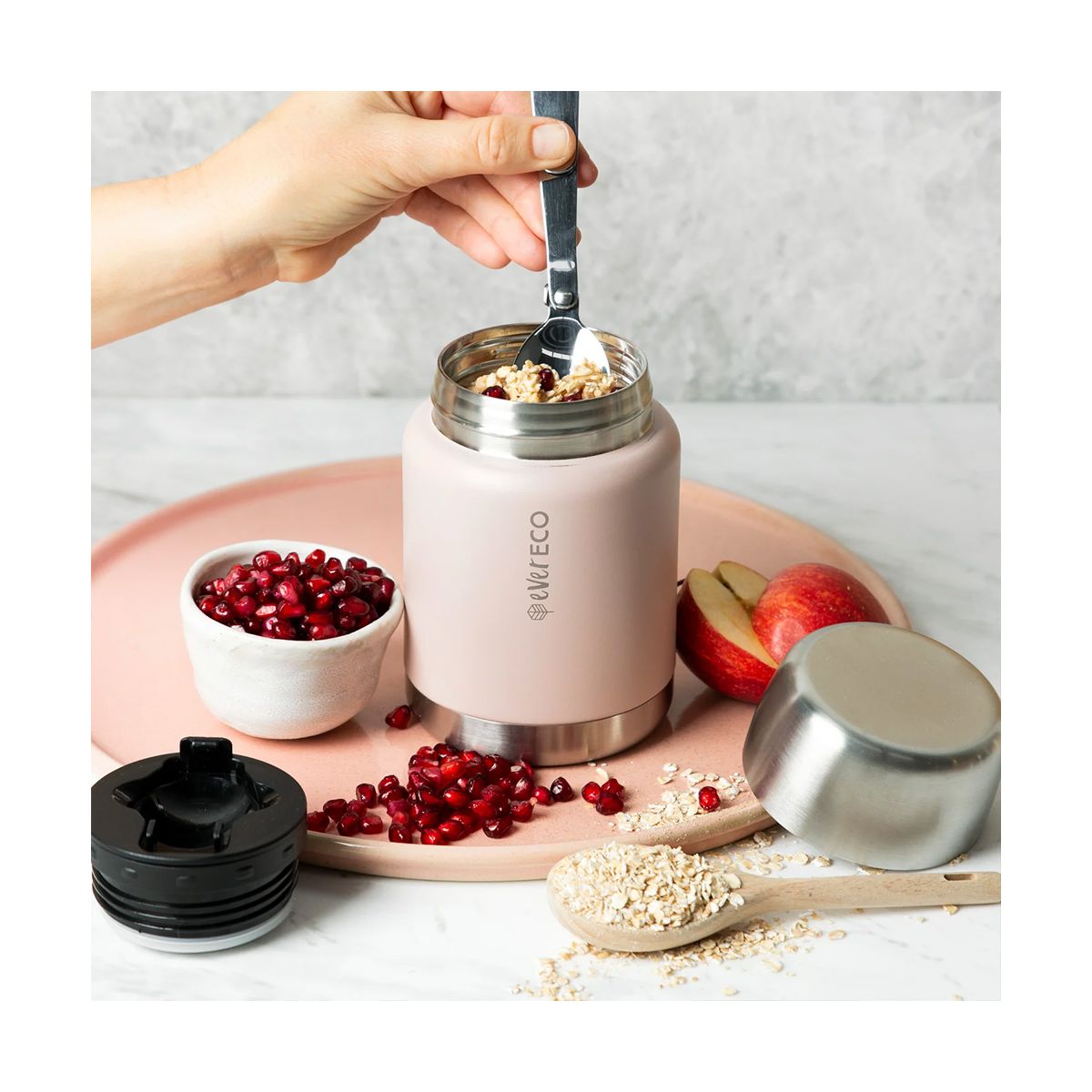 Buy Ever Eco Insulated Food Jar 500ml Onyx online