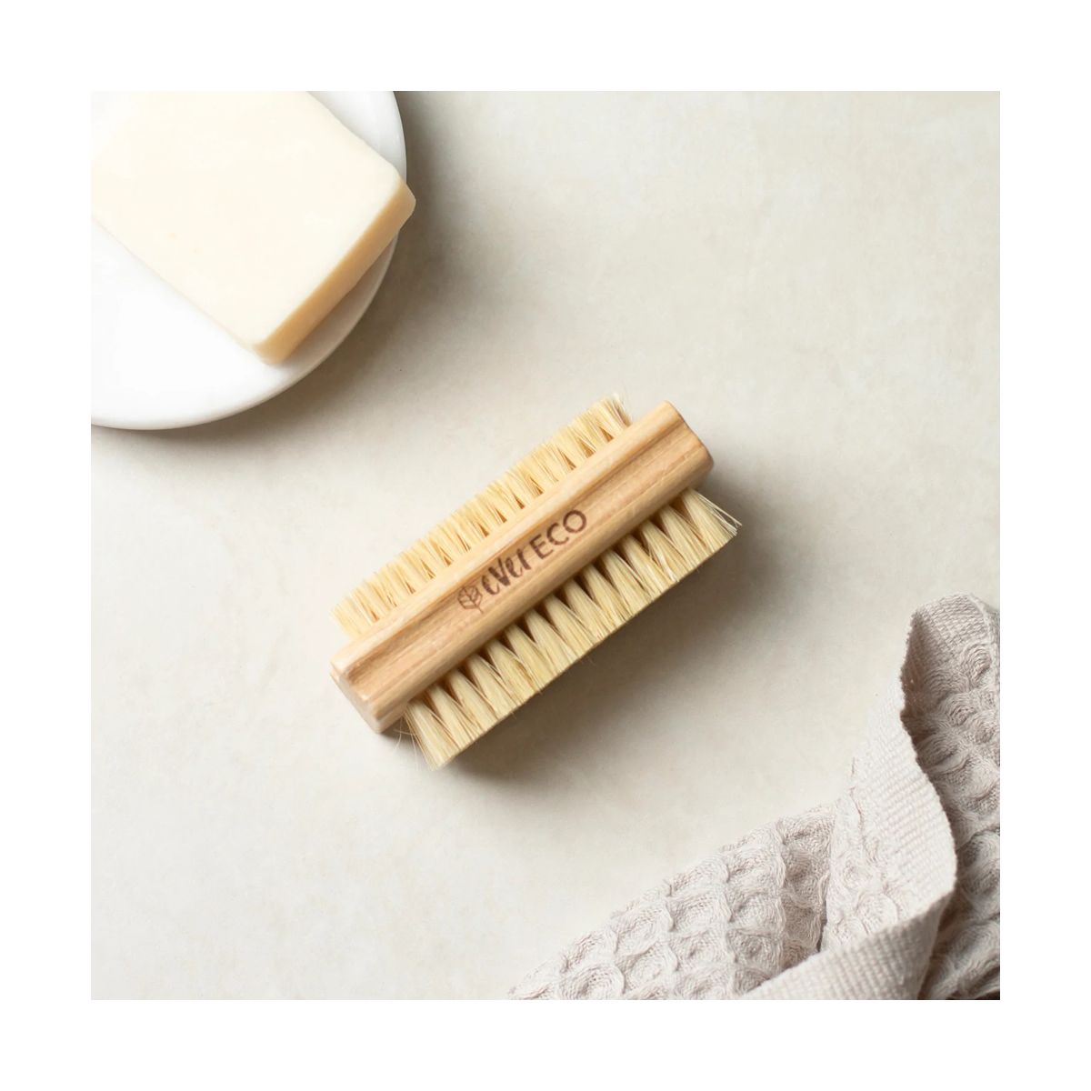 Ever Eco Bamboo Nail Brush Sisal Bristles