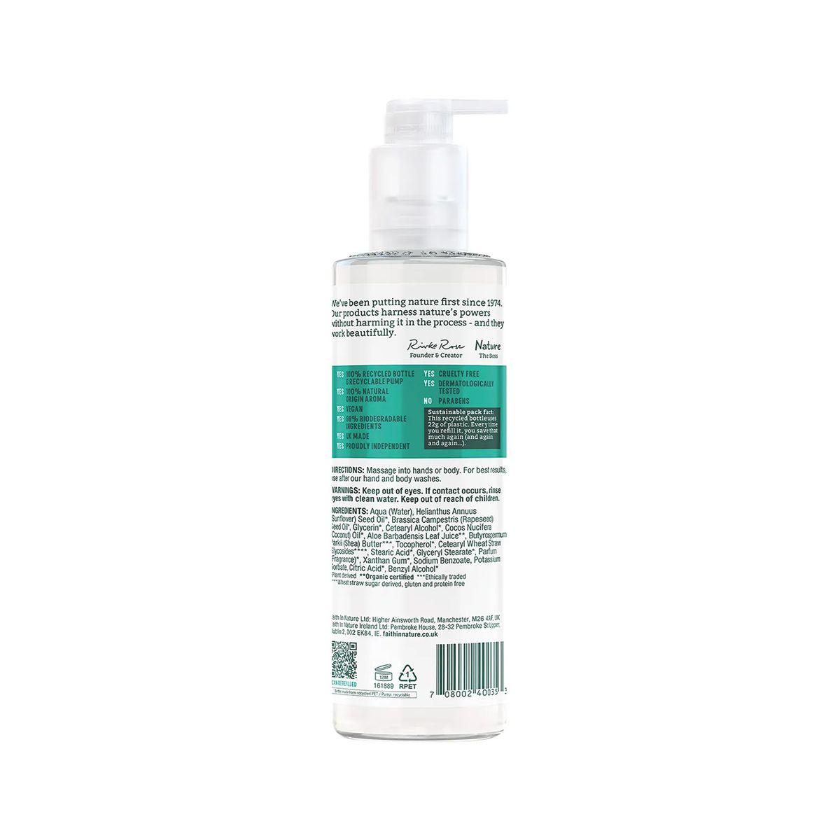 Faith In Nature Coconut Hydrating Hand & Body Lotion 400ml