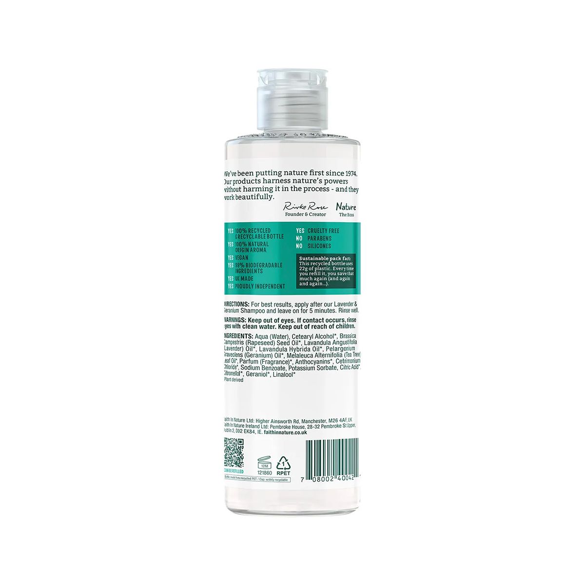 Faith In Nature Lavender & Geranium Soothing Conditioner 400ml