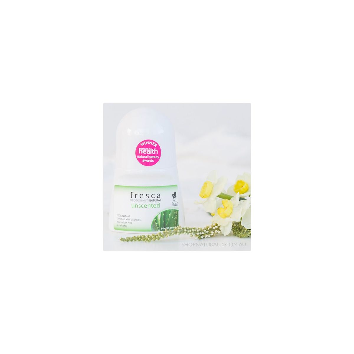 Buy Fresca Natural Deodorant Roll-on Unscented Online