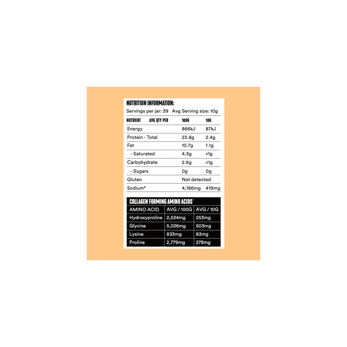 Gevity RX Bone Broth Body Glue Populate 390g