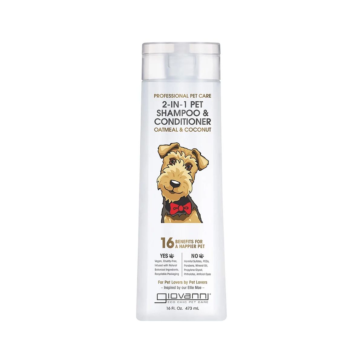 Giovanni 2-in-1 Pet Shampoo & Conditioner 473ml