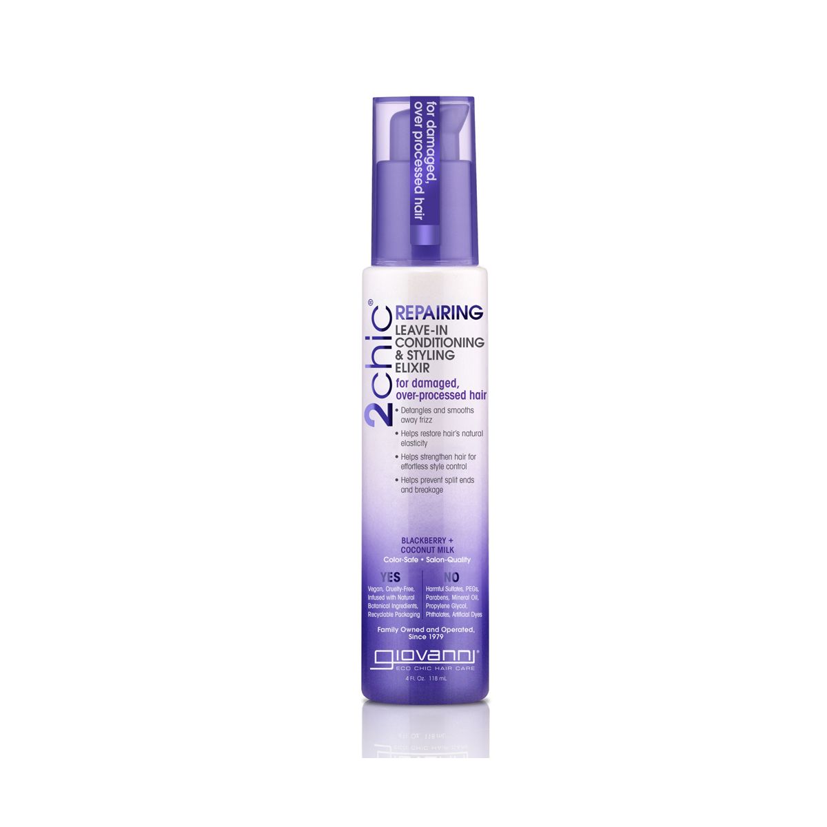 Buy Giovanni 2chic Repairing Leave-In Conditioning & Styling Elixir 118ml Online