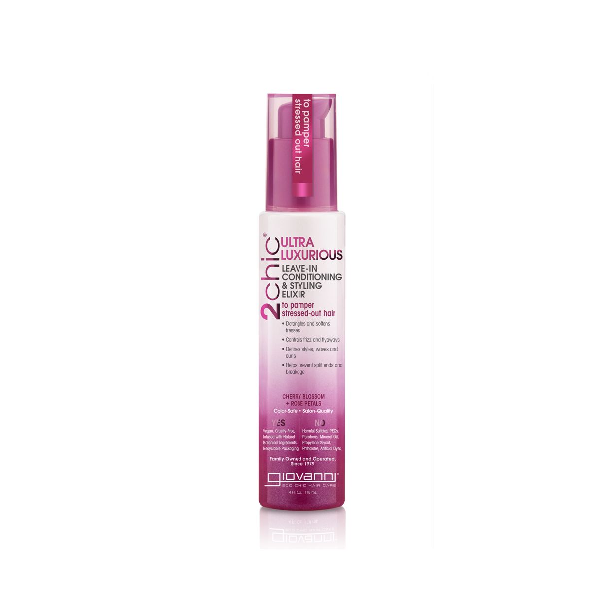 Giovanni 2chic Ultra-Luxurious Leave-In Conditioning & Styling Elixir 118ml