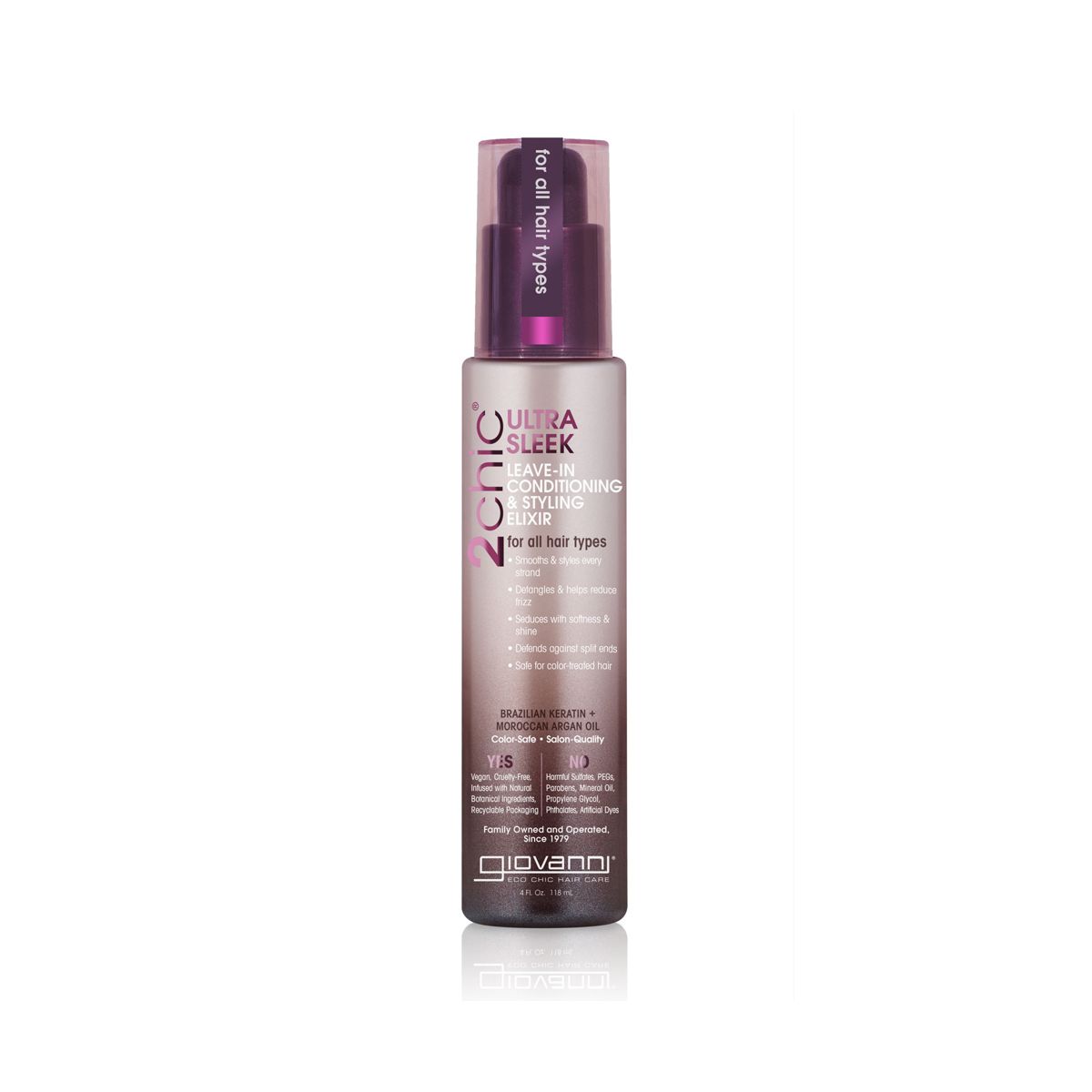 Giovanni 2chic Ultra-Sleek Leave-In Conditioner 118ml