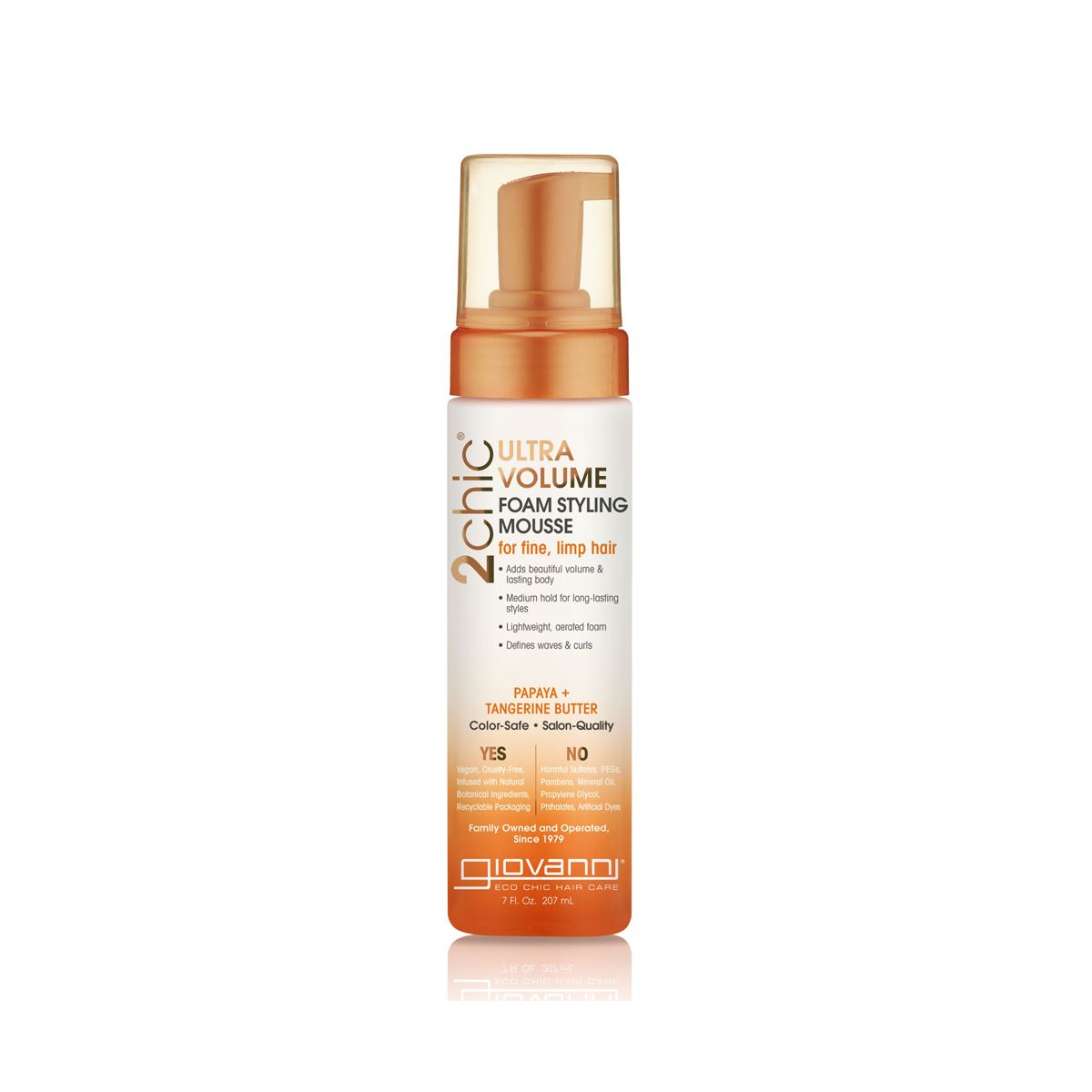 Buy Giovanni 2chic Ultra-Volume Foam Styling Mousse 207ml Online
