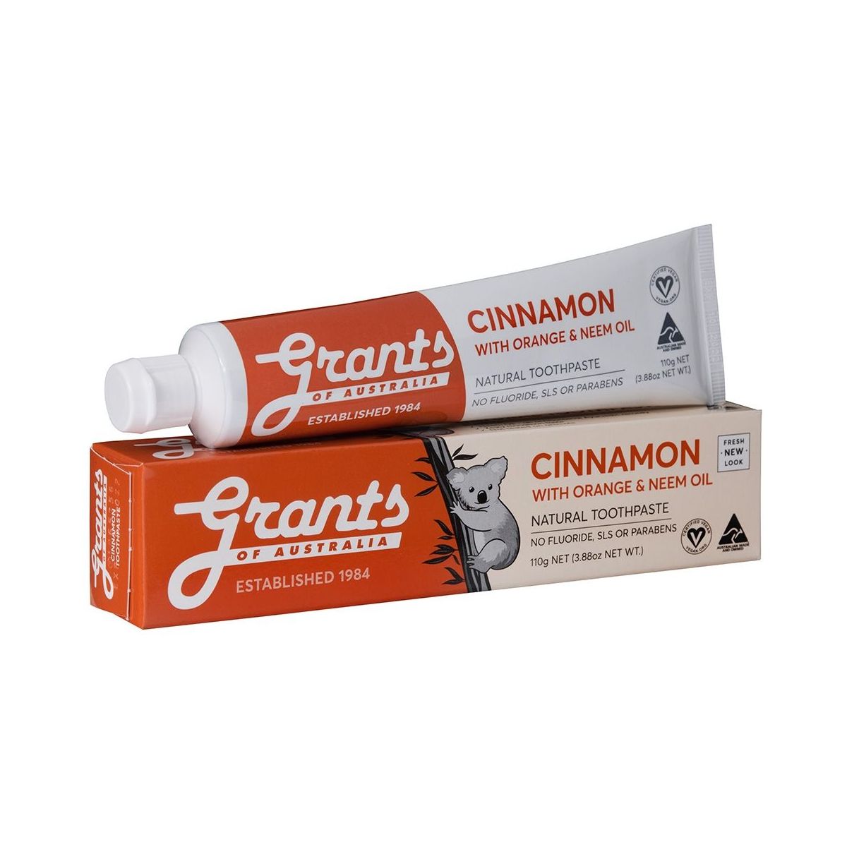 Buy Grants Natural Toothpaste Cinnamon Online