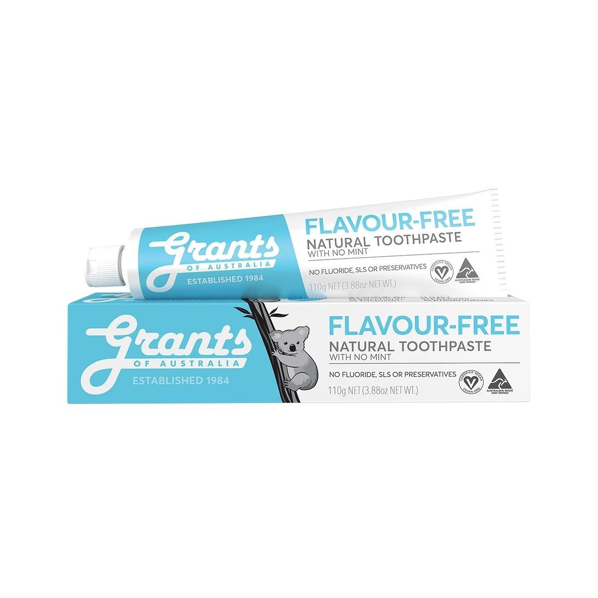 Buy Grants Natural Toothpaste Flavour Free Online