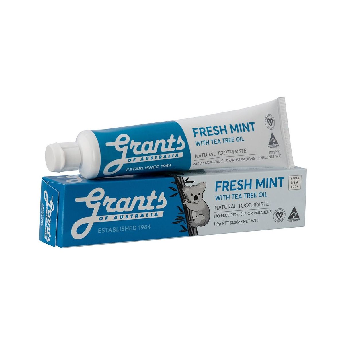 Buy Grants Natural Toothpaste Fresh Mint Online