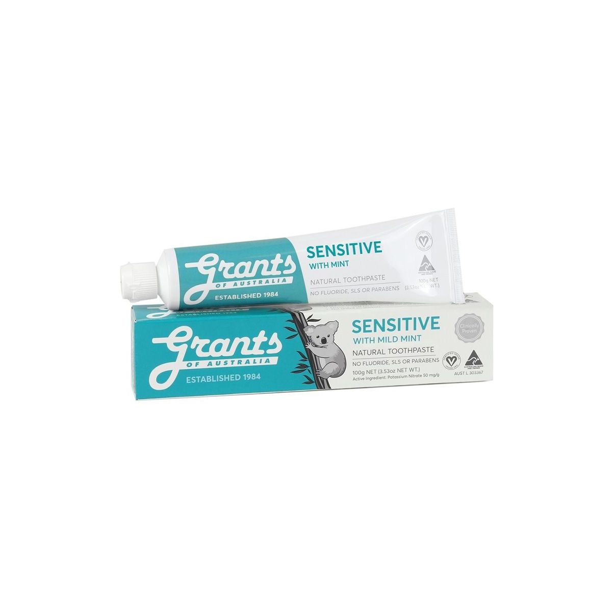 Buy Grants Natural Toothpaste Sensitive Online