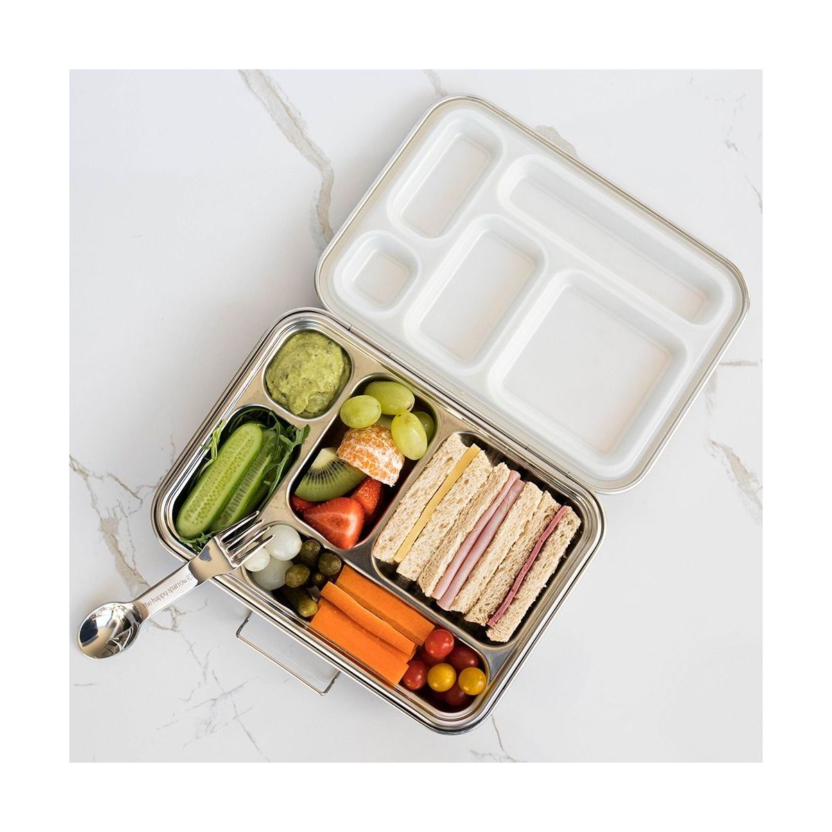 The Happy Sparrow Bento Five Stainless Steel Bento Box