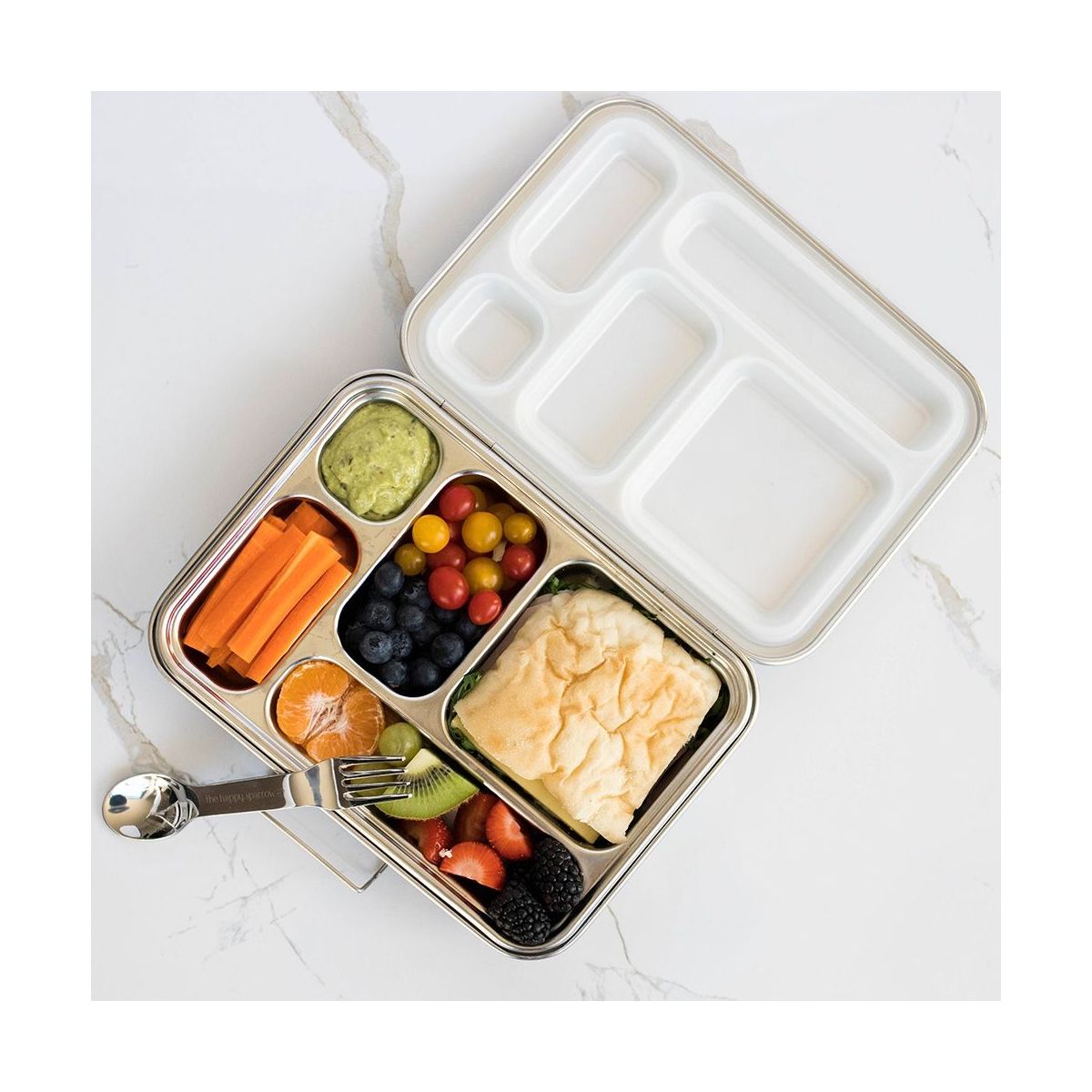 The Happy Sparrow Bento Five Stainless Steel Bento Box
