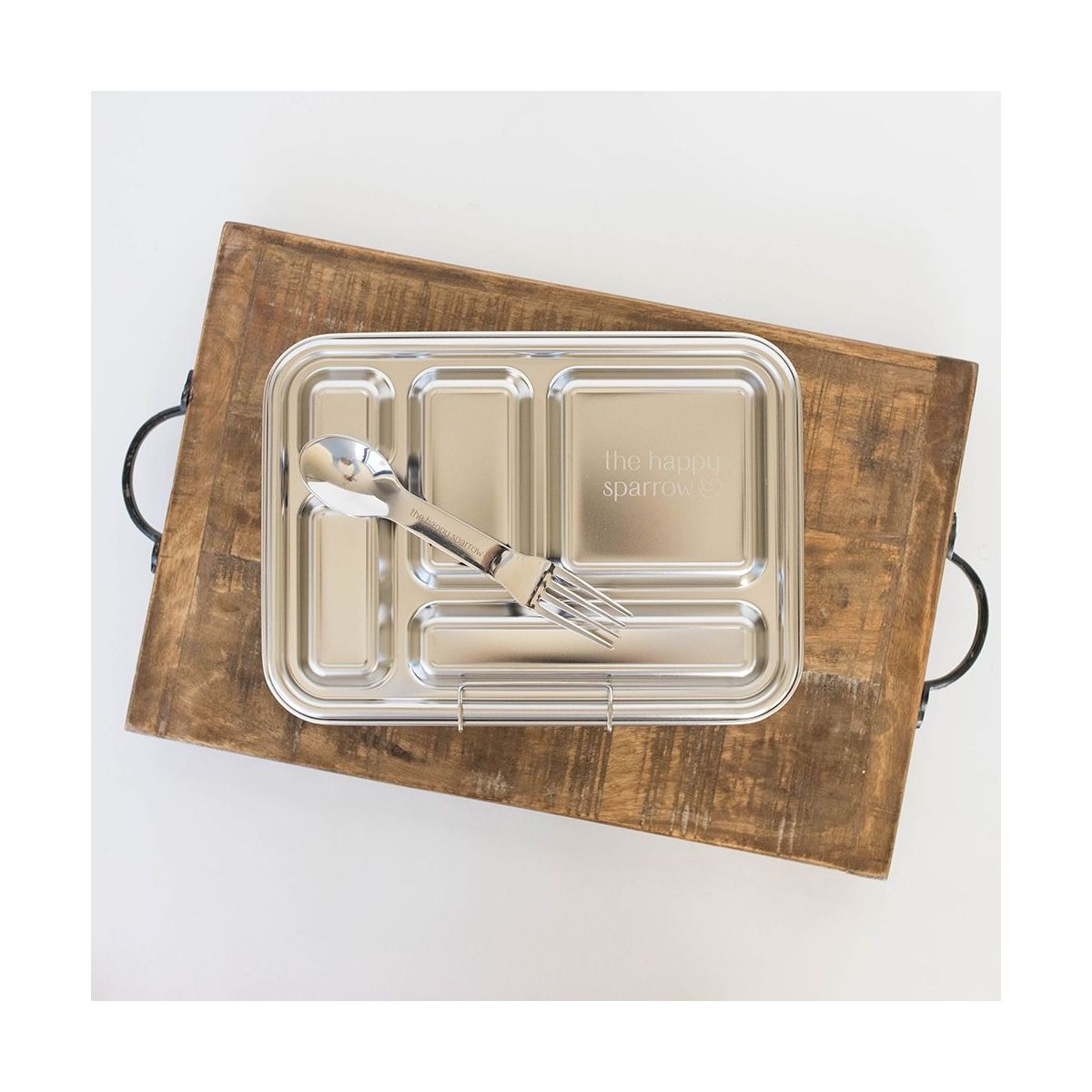 The Happy Sparrow Bento Five Stainless Steel Bento Box