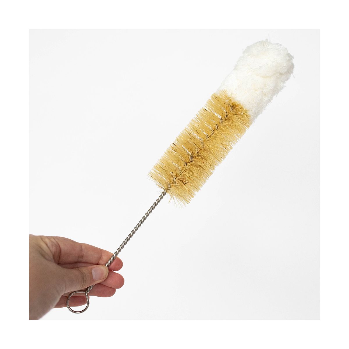 The Happy Sparrow Sisal Cotton Bottle Brush