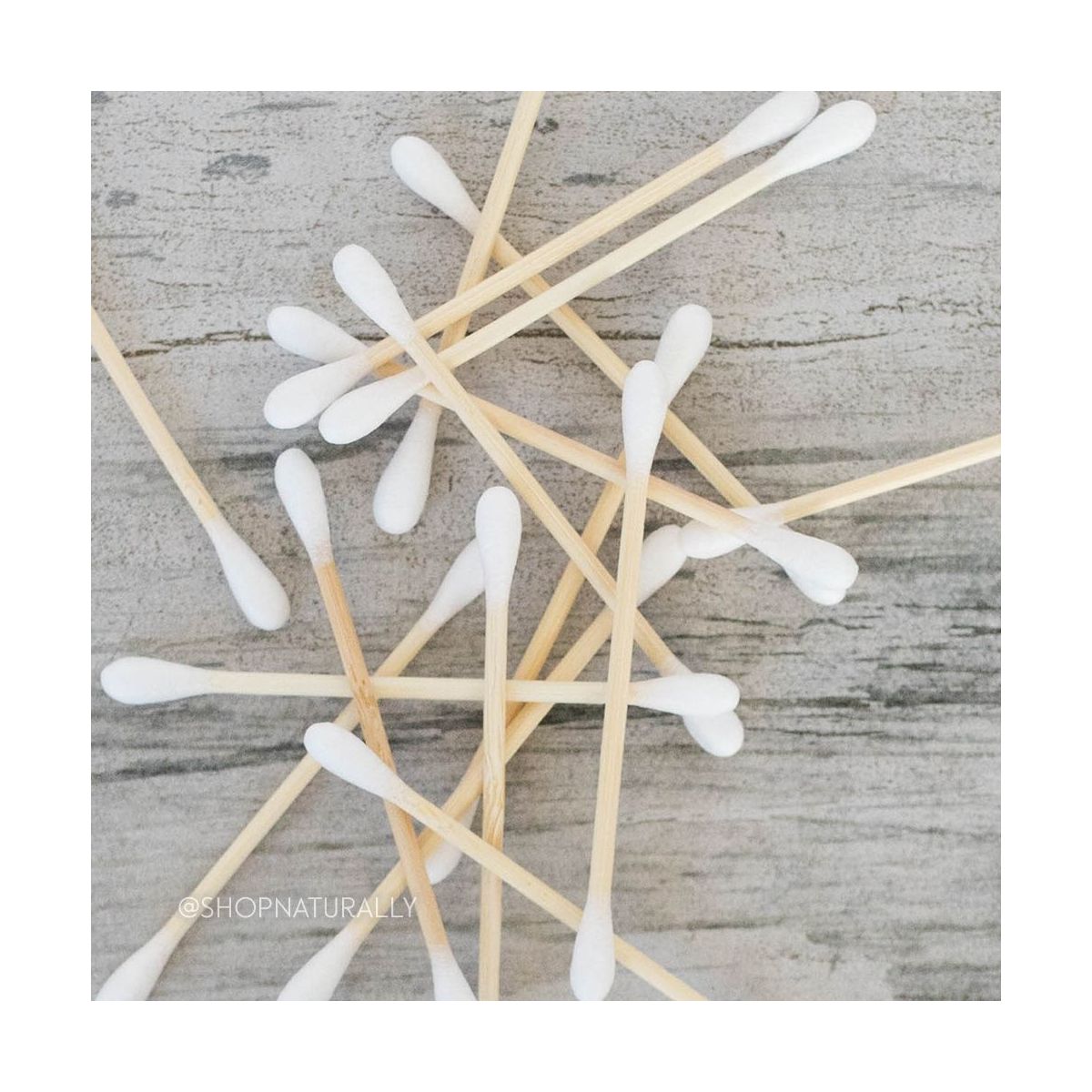 The Happy Sparrow Biodegradable Bamboo Cotton Buds 200 Pack