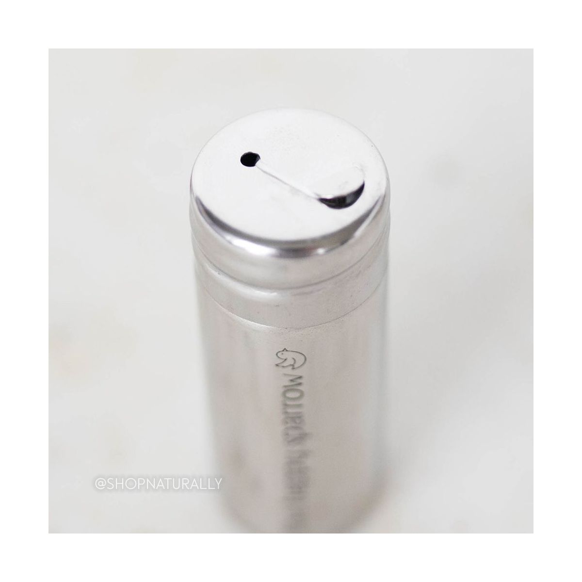 The Happy Sparrow Silk Dental Floss in Stainless Steel Container 30m