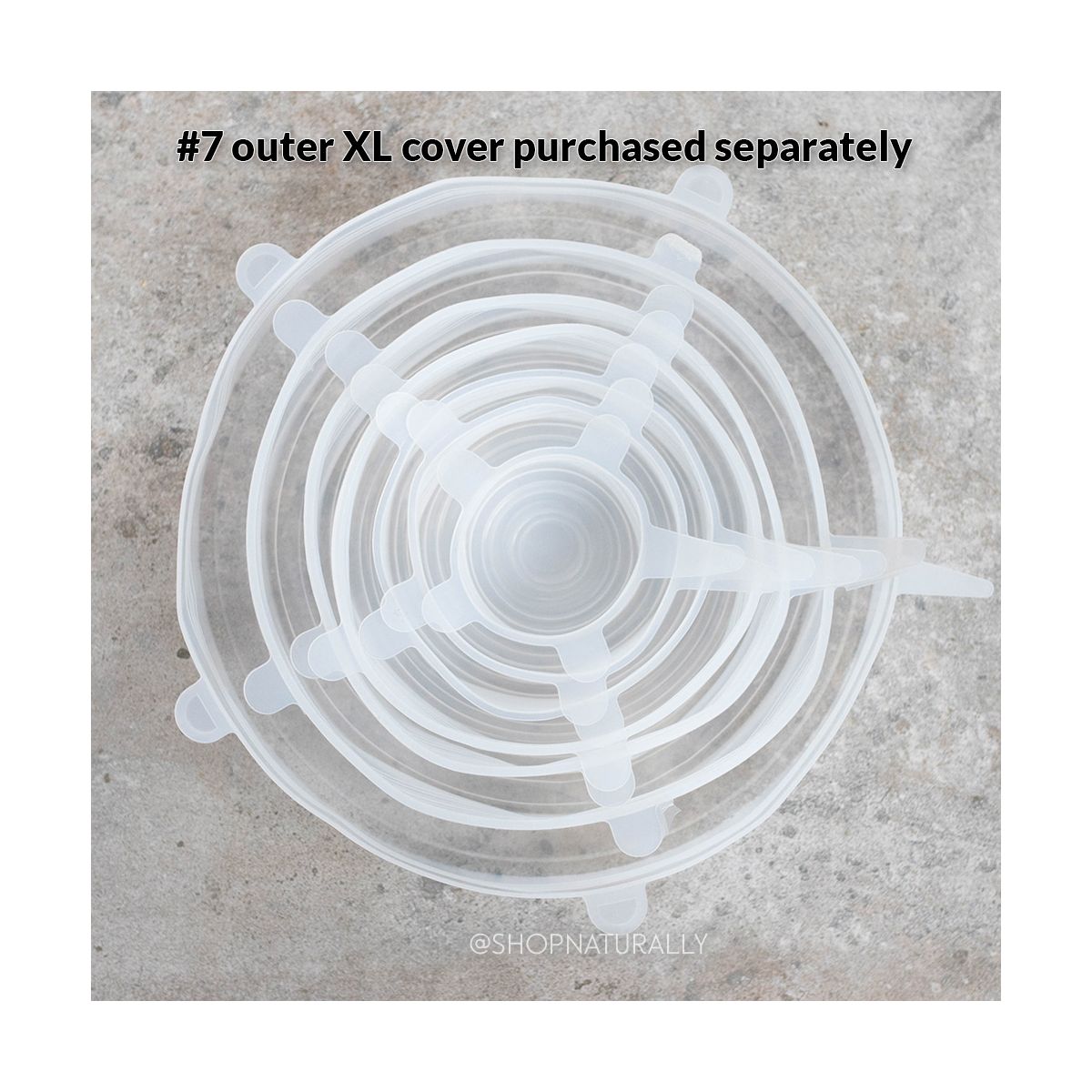The Happy Sparrow Silicone Food Cover Set